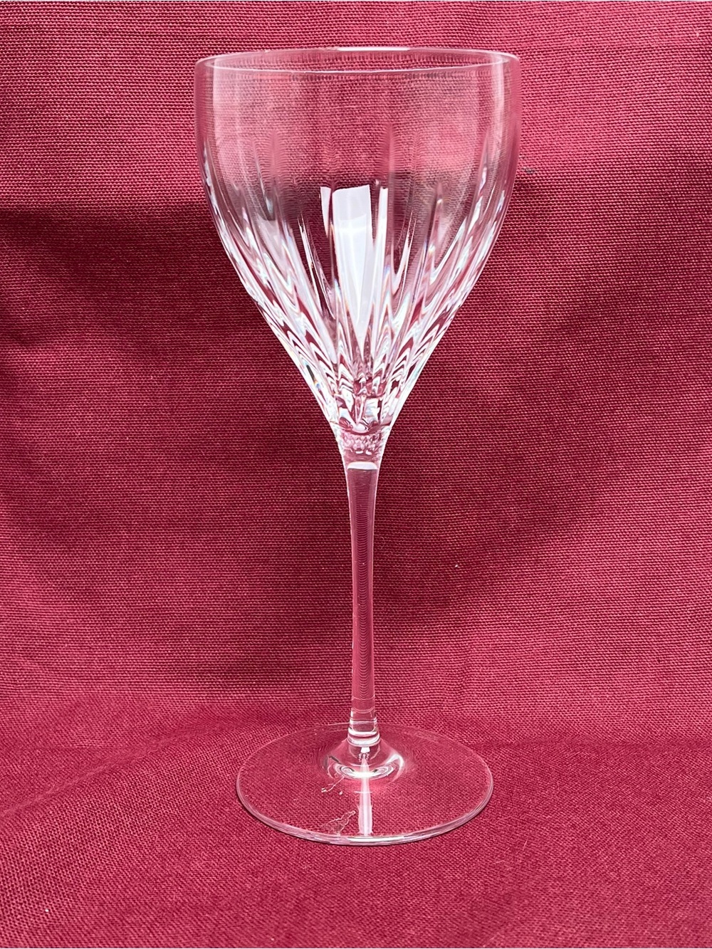 Reed and Barton, Miller Rogaska Crystal-Cut Wine Glass. Beautiful piece!!!